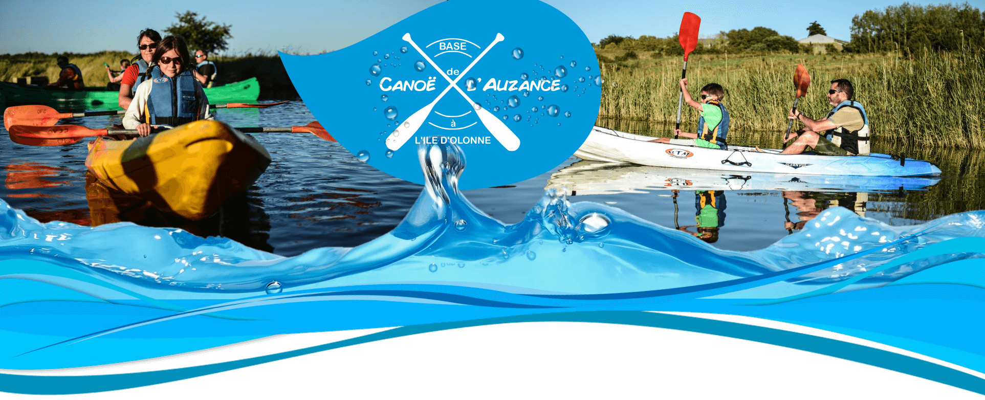 Base canoë de l'Auzance
